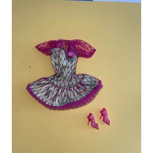 Barbie Party Fashions Dress HTF